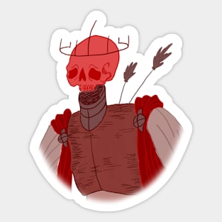 Red Death Sticker